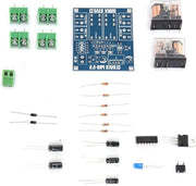 Kit di montaggio AC 12V-24V Relè doppio per Protezione del Modulo del Pannello per Altoparlanti.