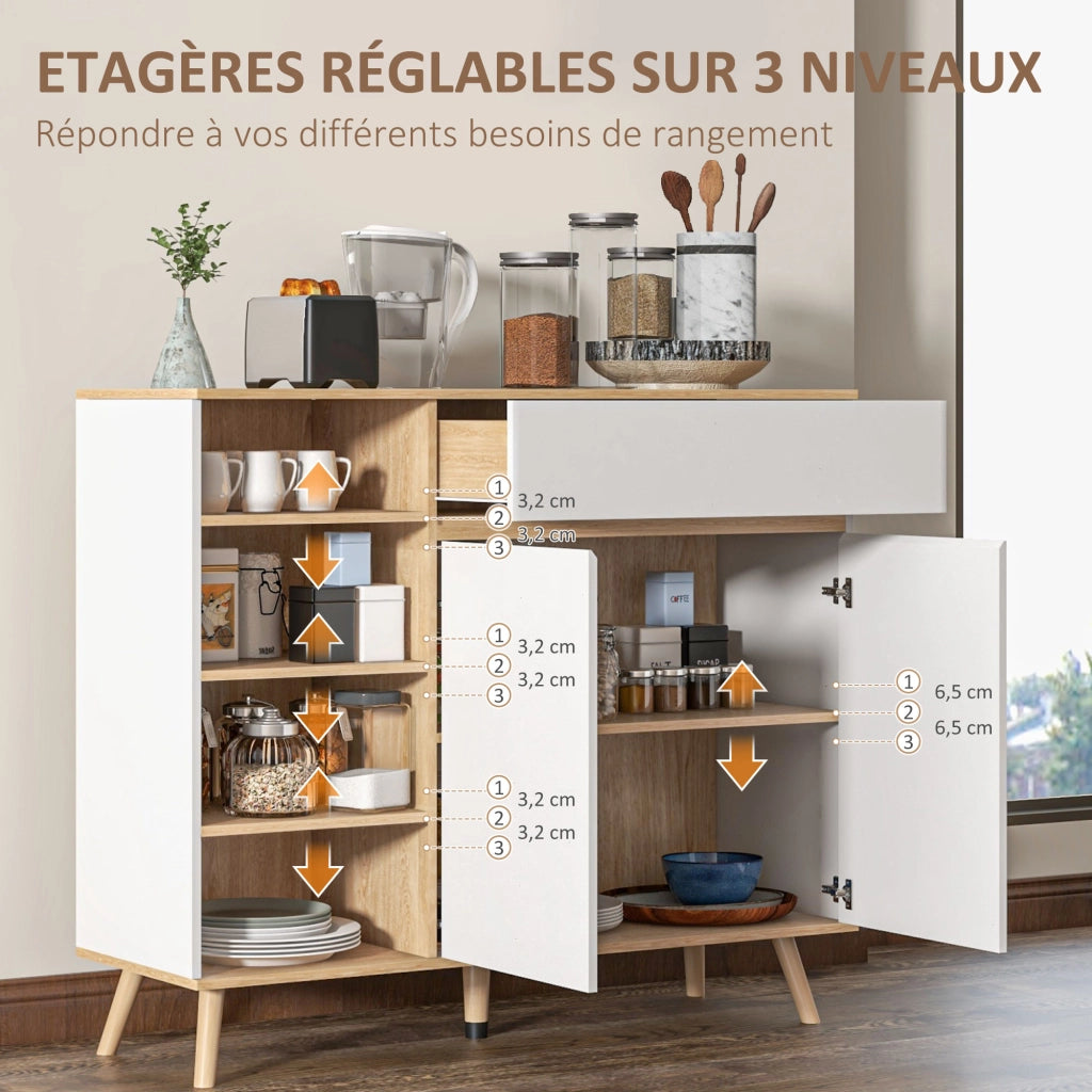 Buffet armadio cucina ¨C zephmum ¨C bianco