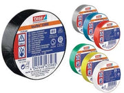 NASTRO ISOLANTE SPESSORE MM.0,15- - mm.19x33mt. colore nero - 10 pezzi TESA