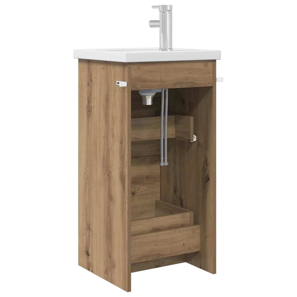 Mobile da bagno con lavabo Rovere Artigianale 42 x 40 x 84,5 cm 890727