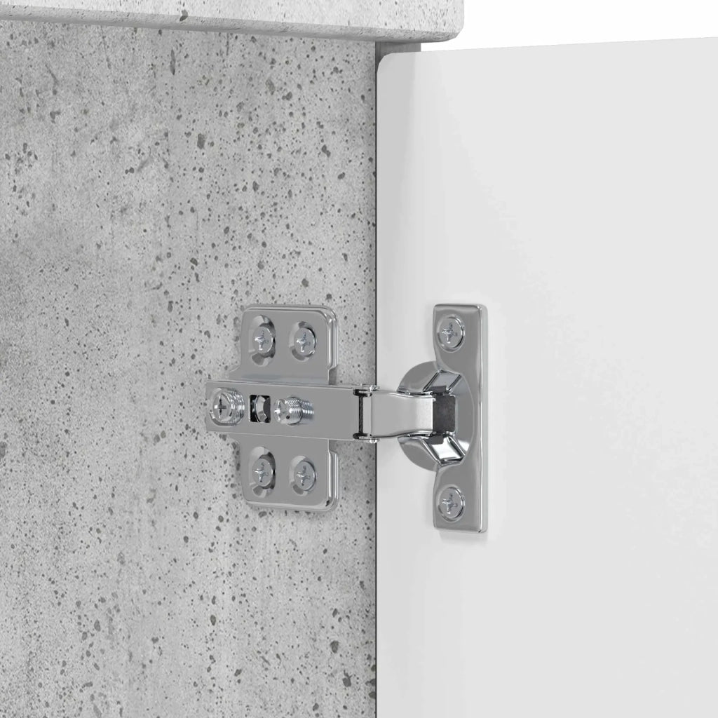 Set di mobili per il bagno Grigio Cemento Legno ingegnerizzato 3404225
