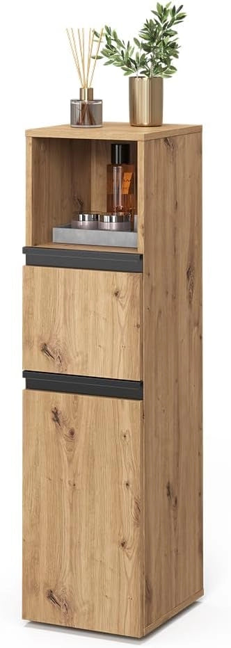 mobiletto bagno Torren, Artigiano, 30 x 112.6 cm con cassetto, si distingue per funzionalità ed estetica