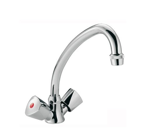 GRUPPO LAVELLO Monoforo CANNA ALTA bocca girevole Acqua Fredda e Acqua Calda Jota Catania