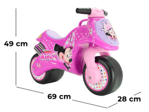 Moto Cavalcabile per Bambini 69x28x49 cm Primi Passi Neox Disney Minnie