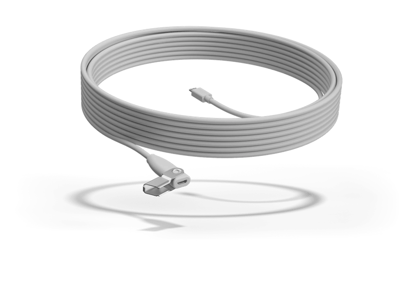 ORIGINAL Logitech Accessori per computer Bianco 952-000047 Verlängerunskabel für rally Mic Pod