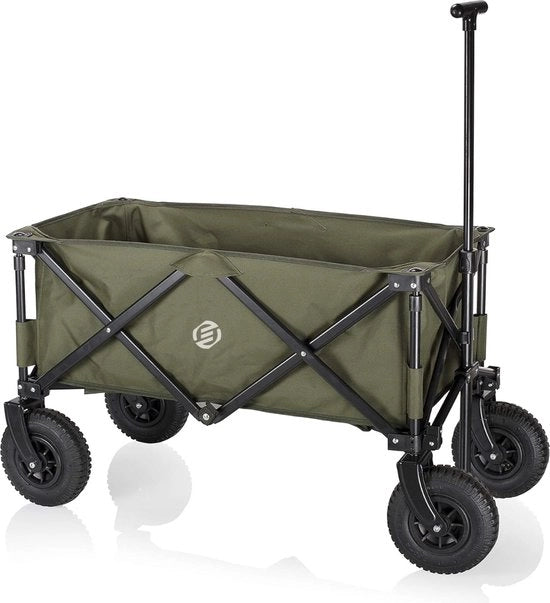 Carrello Bolder - Carrello Opvougalo - Carrello per Spiaggia - Ruote Sterzo - Varie Posizioni - Carrello per Spiaggia Portatile