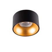 Faretto soffitto Kanlux MINI RITI nero/oro GU10 25W