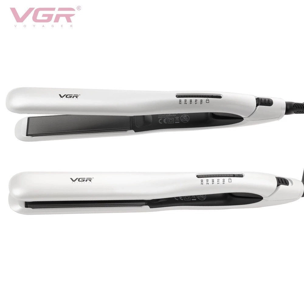 Trade Shop - Piastra Capelli Lisci 50w Professionale Rivestita In Ceramica Display Lcd V-552 -