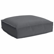 Cuscino Antracite 50 x 50 x 12 cm Tessuto Oxford 42001468