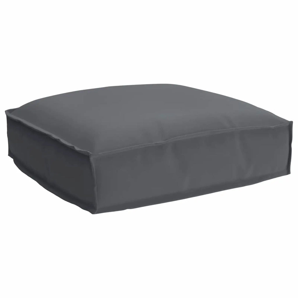Cuscino Antracite 50 x 50 x 12 cm Tessuto Oxford 42001468
