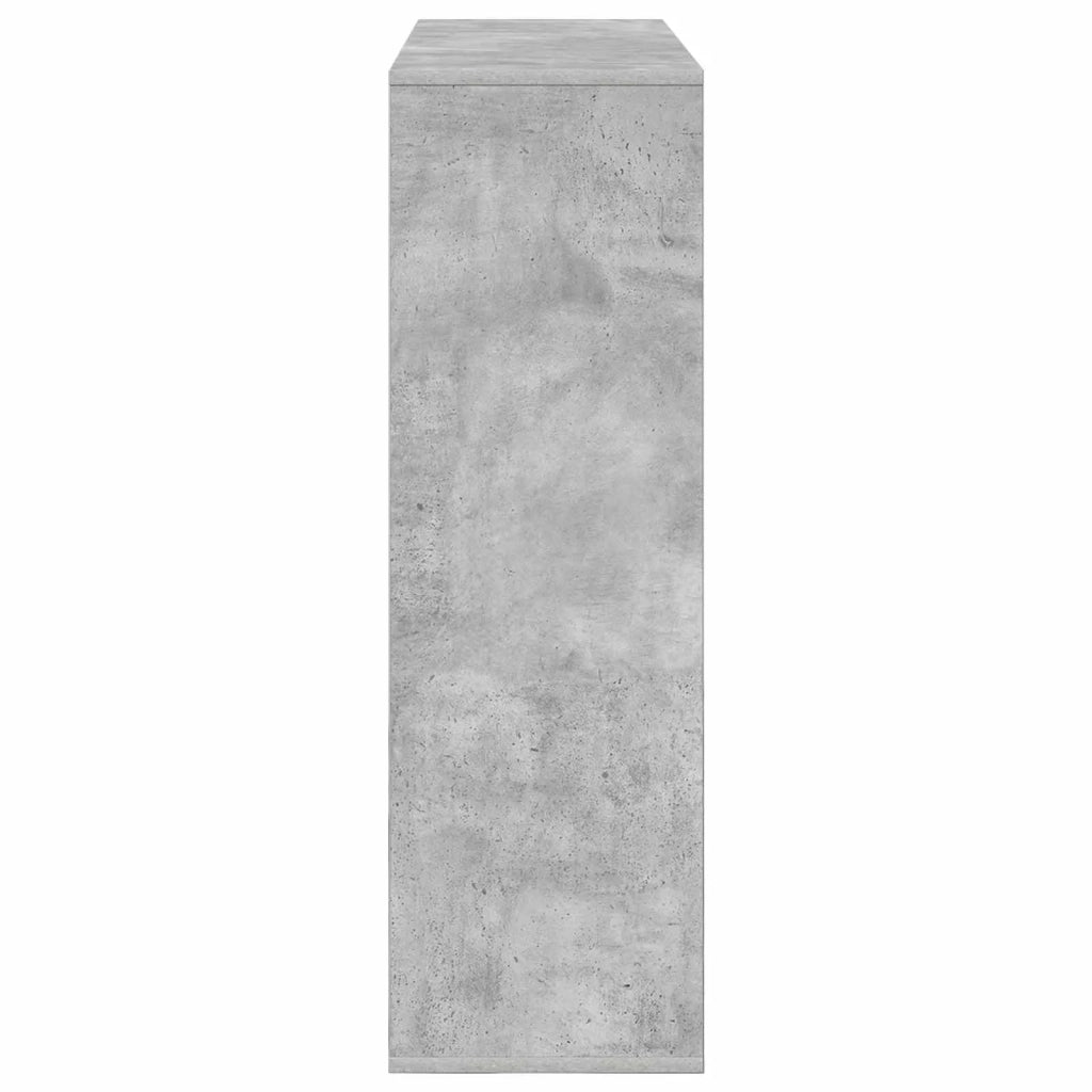 Credenza | Madia | Buffet da pranzo | Armadio da pranzo con cassetto Grigio cemento 102 x 31 x 99,5 cm