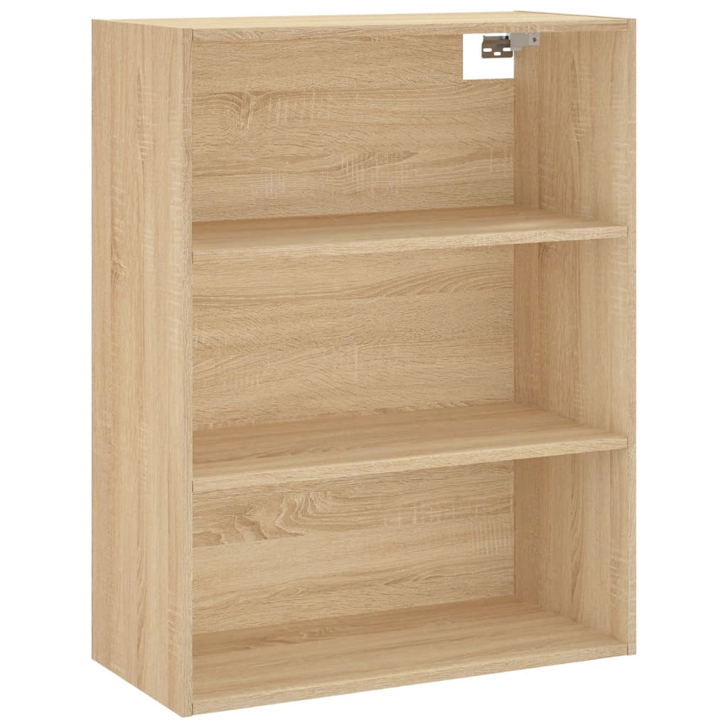 Buffet credenza cassettiera armadio mobile contenitore organizer cucina soggiorno salotto rovere Sonoma alto 69,5 x 34 x 180 cm legno ingegnerizzato marrone 02_0034130