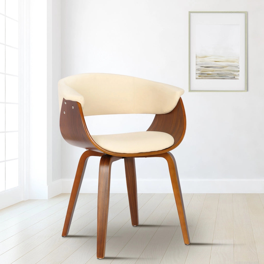Sedia da sala Bruce crema