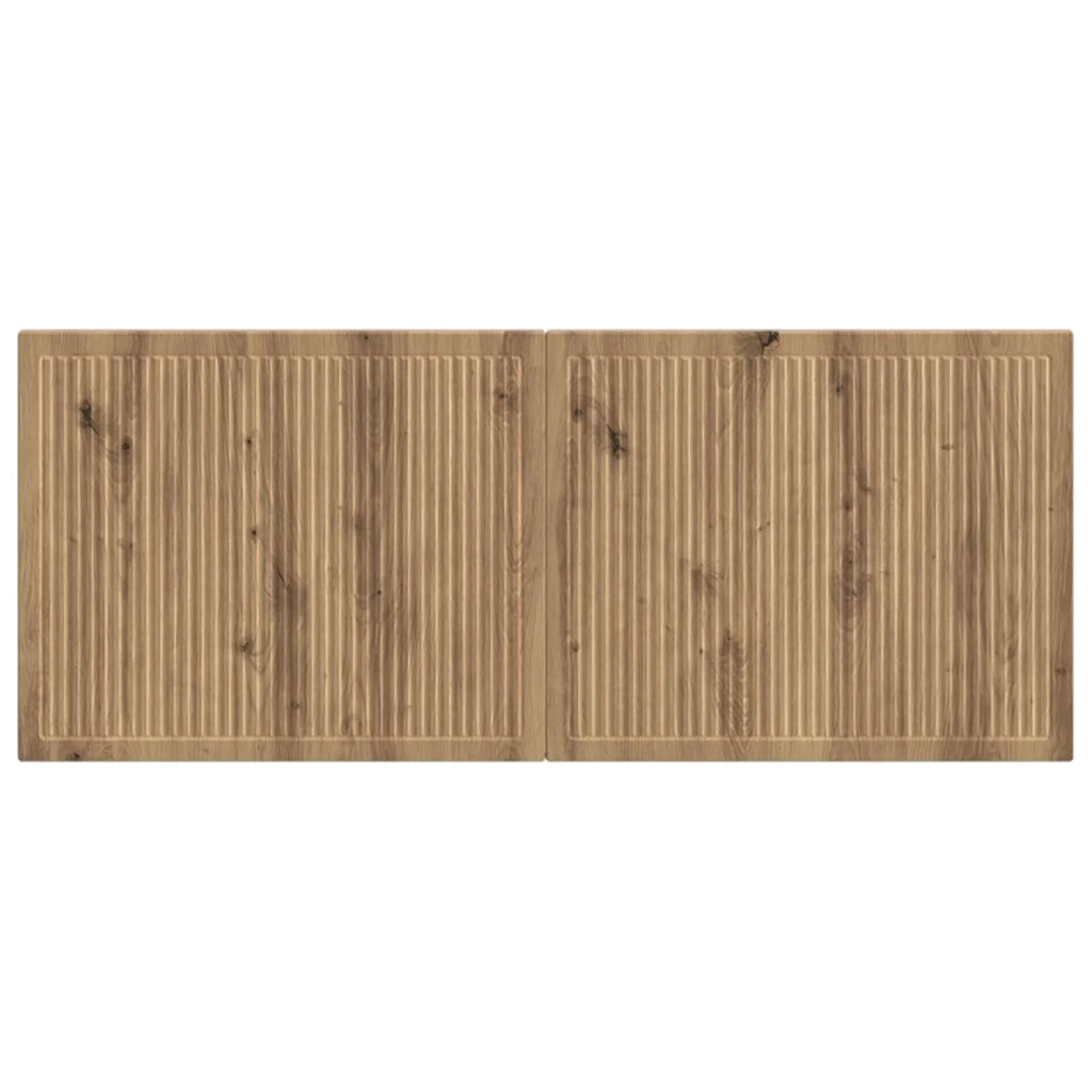 Testiera da Muro EDE Rovere Artigianale Legno ingegnerizzato 896094