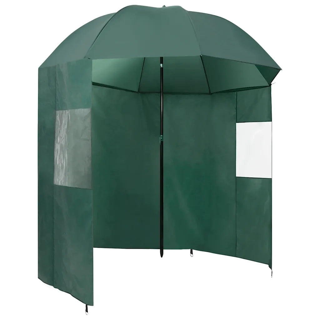 Ombrellone da Pesca Verde 220x185 cm 318835