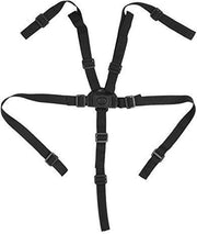 Cinturone di Sicurezza Adattabile per Bambini - 5-punti - Pieghevole - Per Sedie a Rotelle/Carri per Bambini - Materiale Nylon/Komposito - Adatto per Bambini in Crescita
