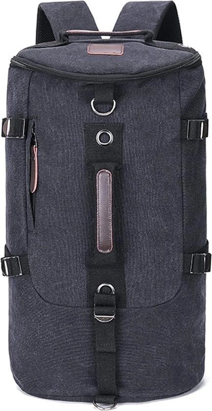 Zaino da viaggio, bagaglio a mano, 35 litri, grande, zaino da trekking, tattico, outdoor, per uomo, donna, campeggio, escursione, nero