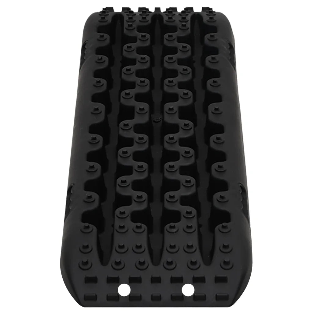 Tavole di Trazione 2 pz Nere 106x30,5x7 cm Nylon 210774
