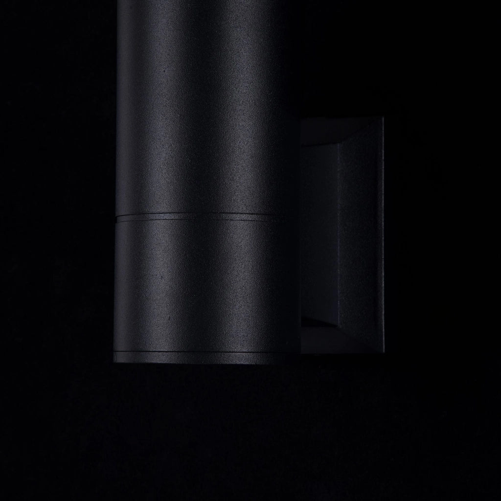 Lampada da parete Outdoor in Metallo Bowery Nero