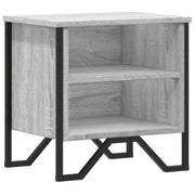 Comodino | Armadio da Notte | Mobiletto da notte Grigio Sonoma 40x30x40 cm in Truciolato