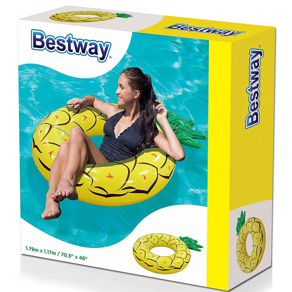 Trade Shop - Bestway Salvagente Fashion Ciambella Gonfiabile Frutta Assorta Ananas E Anguria -