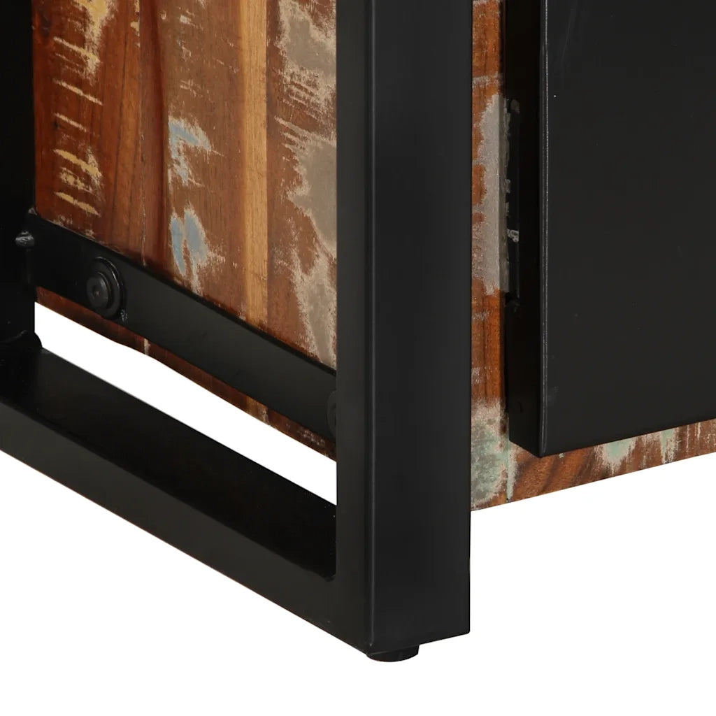 Mobile Porta TV 100x30x40 cm in Legno Massello di Recupero