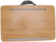 Bureau da lavoro per laptop 3 in 1 - Multifunzionale - Cuscino di supporto in bambù - Dimensioni 42x27,5cm - Adatto per laptop fino a 14 pollici