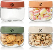 Set di Overnight Oats in Barattoli di Mason - Muesli - Bicchieri di Cottura per Oat - Set - Fondamentale per il tuo Colazione