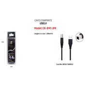 Trade Shop - Usb 2.0 Cavo Alta Velocità Stampante Scanner 1.8mt Trasferimento Dati Ca-bm1.8m -