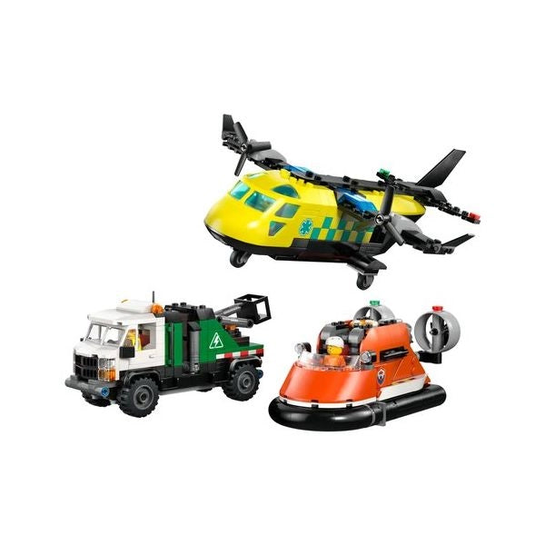 Costruzioni lego 60505 city great vehicles remix aereo, camion di serv