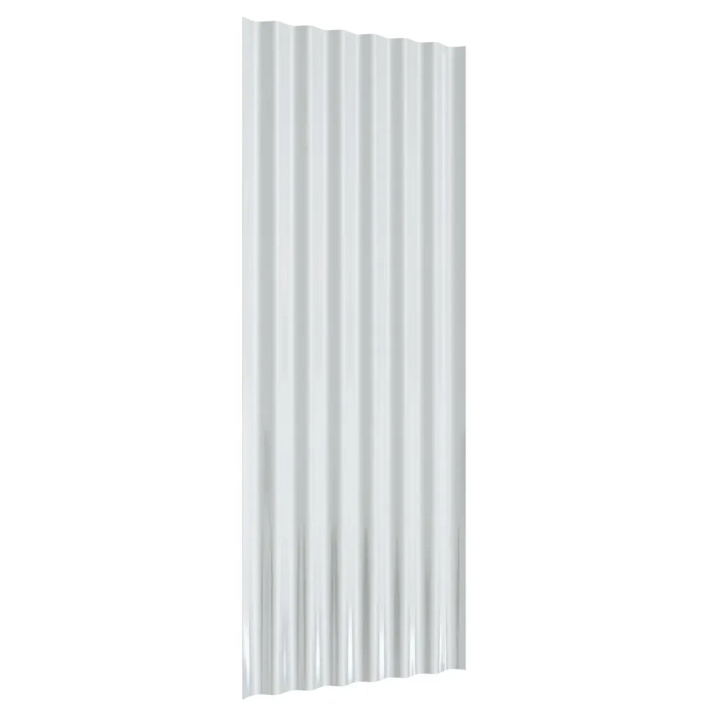 Pannelli Tetto 12pz Acciaio Verniciato Polvere Marrone 100x36cm cod mxl 70988