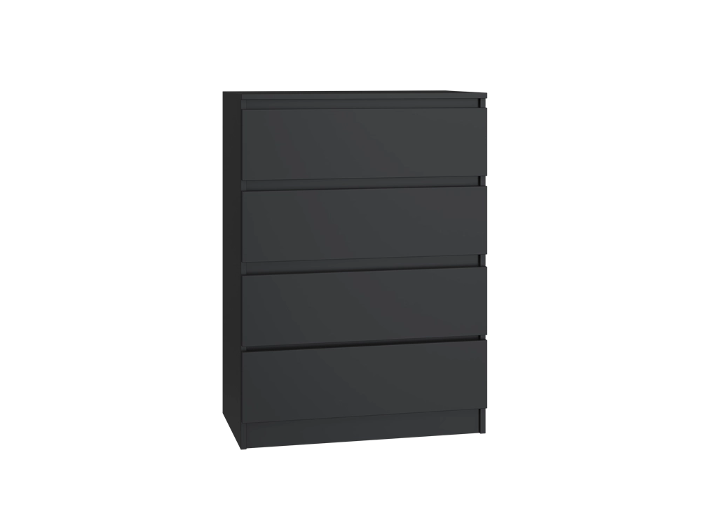 Cassettiera MALWA M4 nero per camera e soggiorno