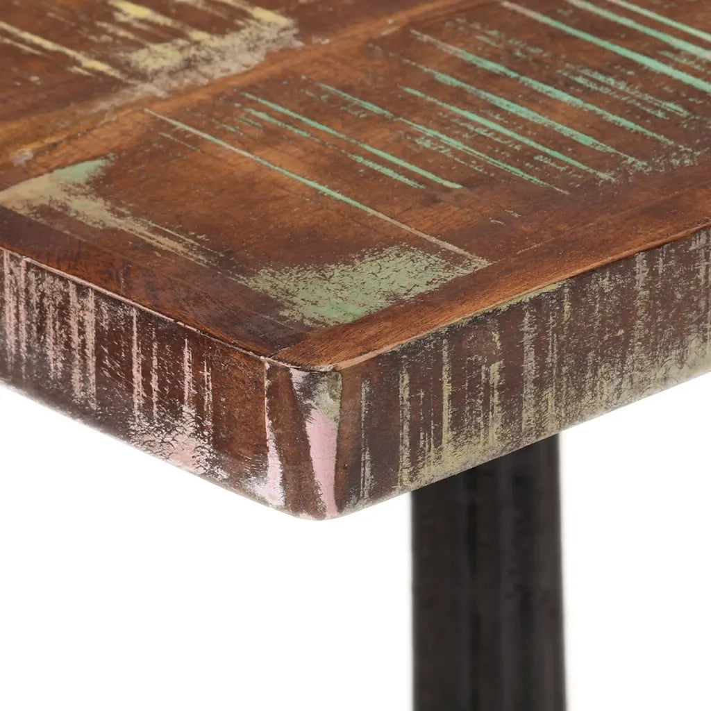 Tavolo da Bistrot 60x60x76 cm in Legno Massello di Recupero 321086