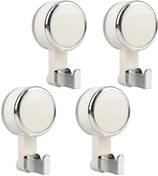 Set di 4 zeppe extra resistenti - bianco latte - 10 x 5,8 x 4,8 cm