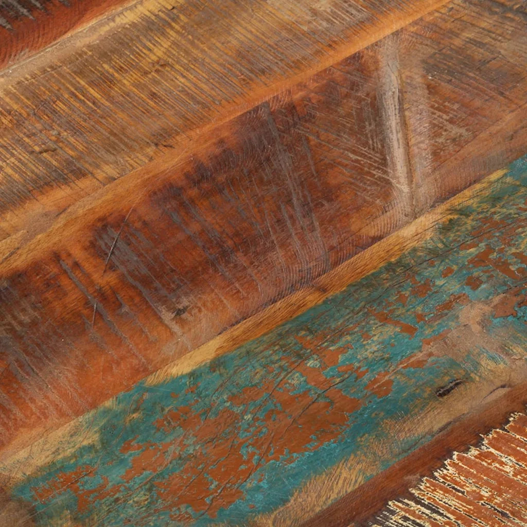 Piano Tavolo | Superficie Tavolo | Piano Scrivania Quadrato 60x60 cm 25-27 mm in Legno di Recupero