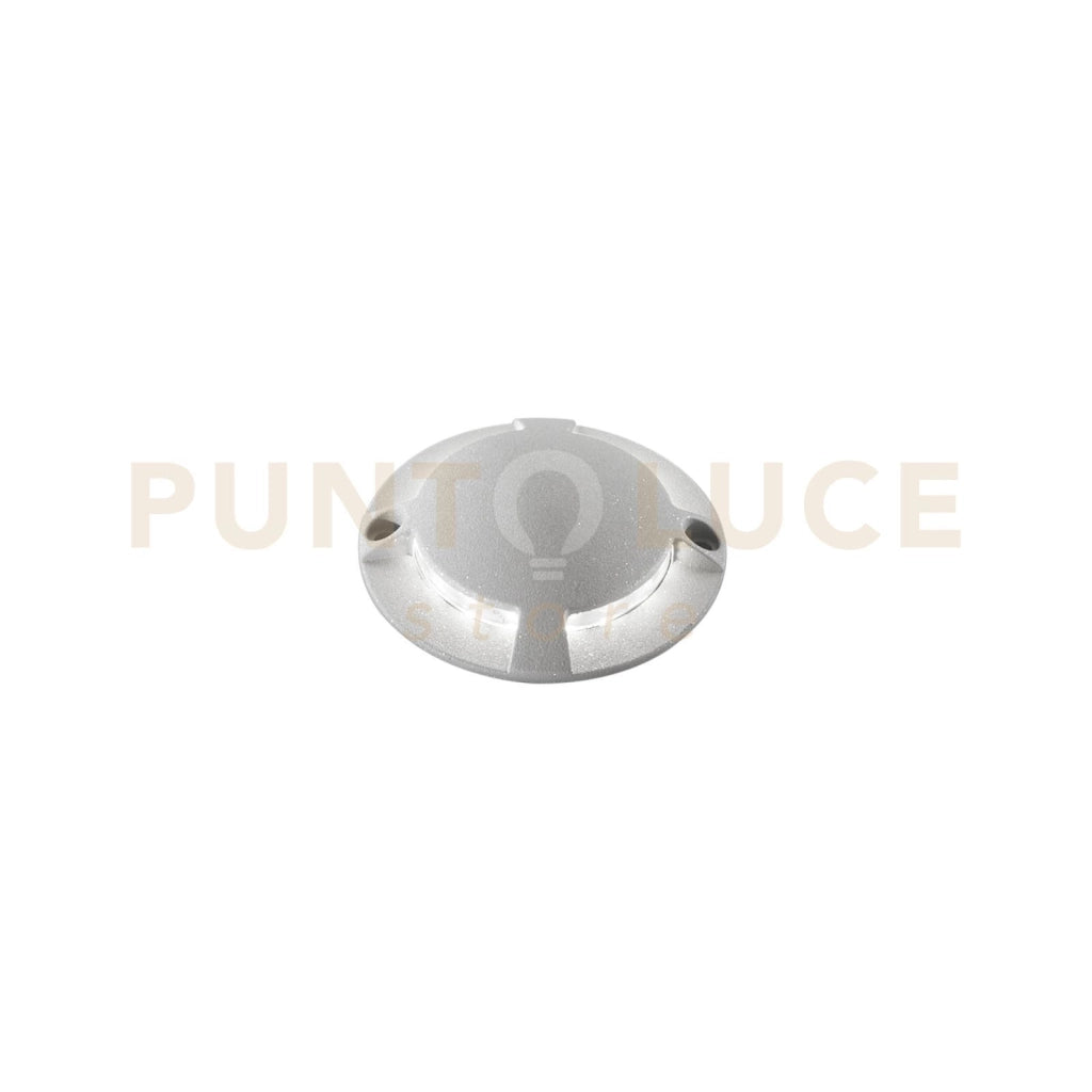 SEGNAPASSI CALPESTABILE LED ELMO SILVER DC24V 2W 236LM 4000K 4 FASCI DI LUCE IP54 7X1,5CM