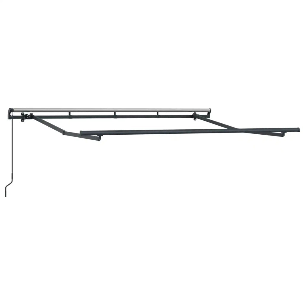 Tenda retrattile Grigio chiaro e bianco 500 × 300 cm 3426333