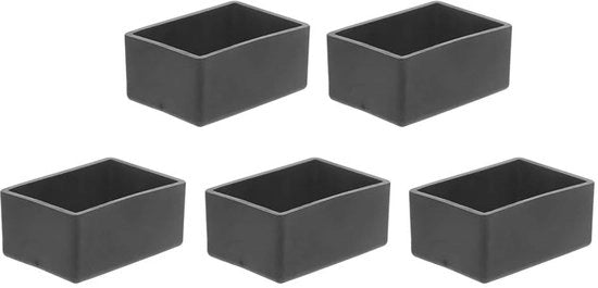 Capociglia in gomma - protezioni per gambe di mobili - resistenti agli urti - 20 mm x 30 mm - protezioni per gambe di sedie - protezione contro...
