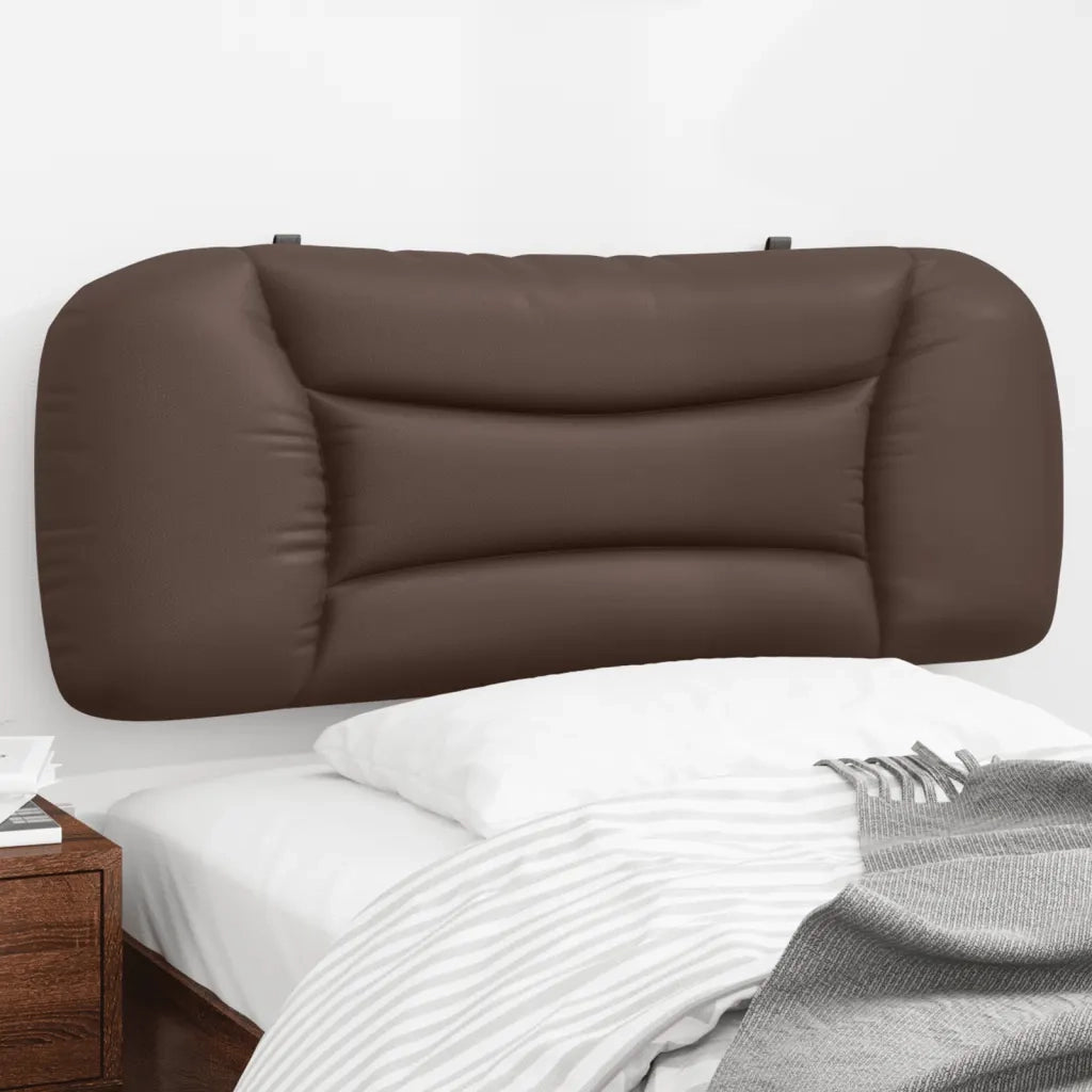 Cuscino Testiera Hvar Marrone 100 cm in Similpelle CFW9268585