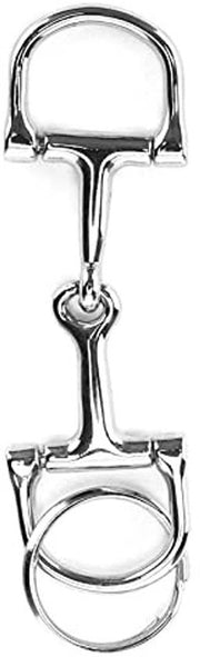 Sostegno per Chiavi a Forma di D - Acciaio Inox - Duraturo - Etichette per Chiavi - Sostegno per Chiavi per Auto - Oggetto Decorativo