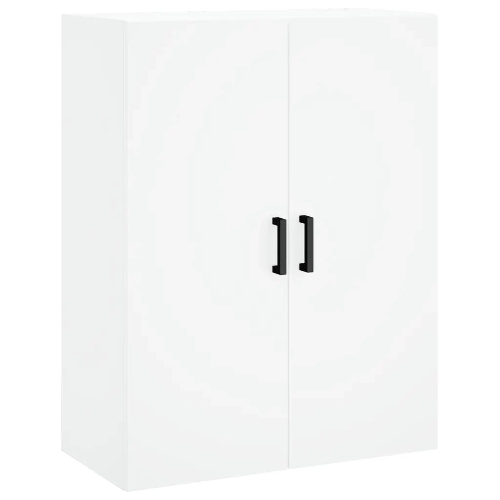 Credenza Bianca 69,5x34x180 cm in Legno Multistrato 3198145