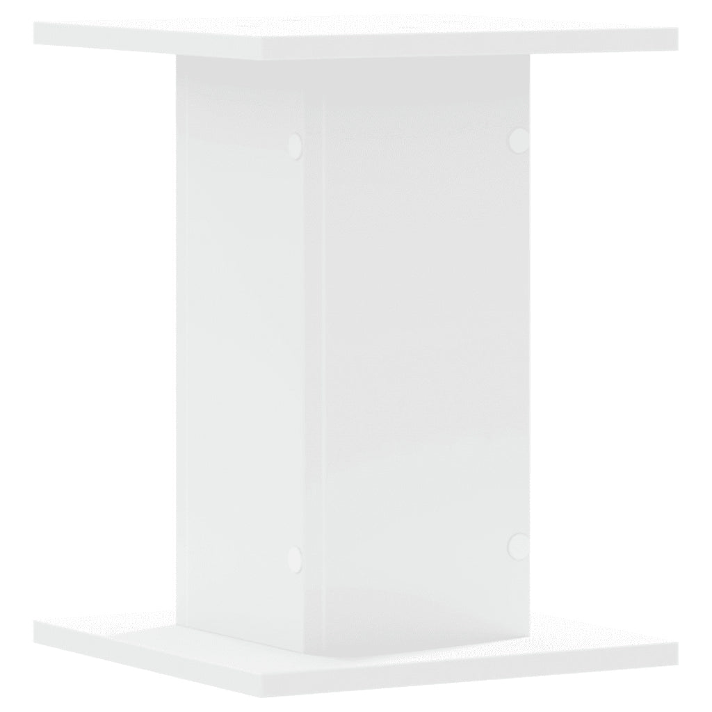 Supporti per Piante 2 pz Bianchi 30x30x40cm Legno Multistrato