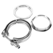 Viti di scarico 3 pollici - Acciaio inossidabile - Banda V - Set di flange - Viti di scarico a V - Scavastanza turbo - Beugola di scarico