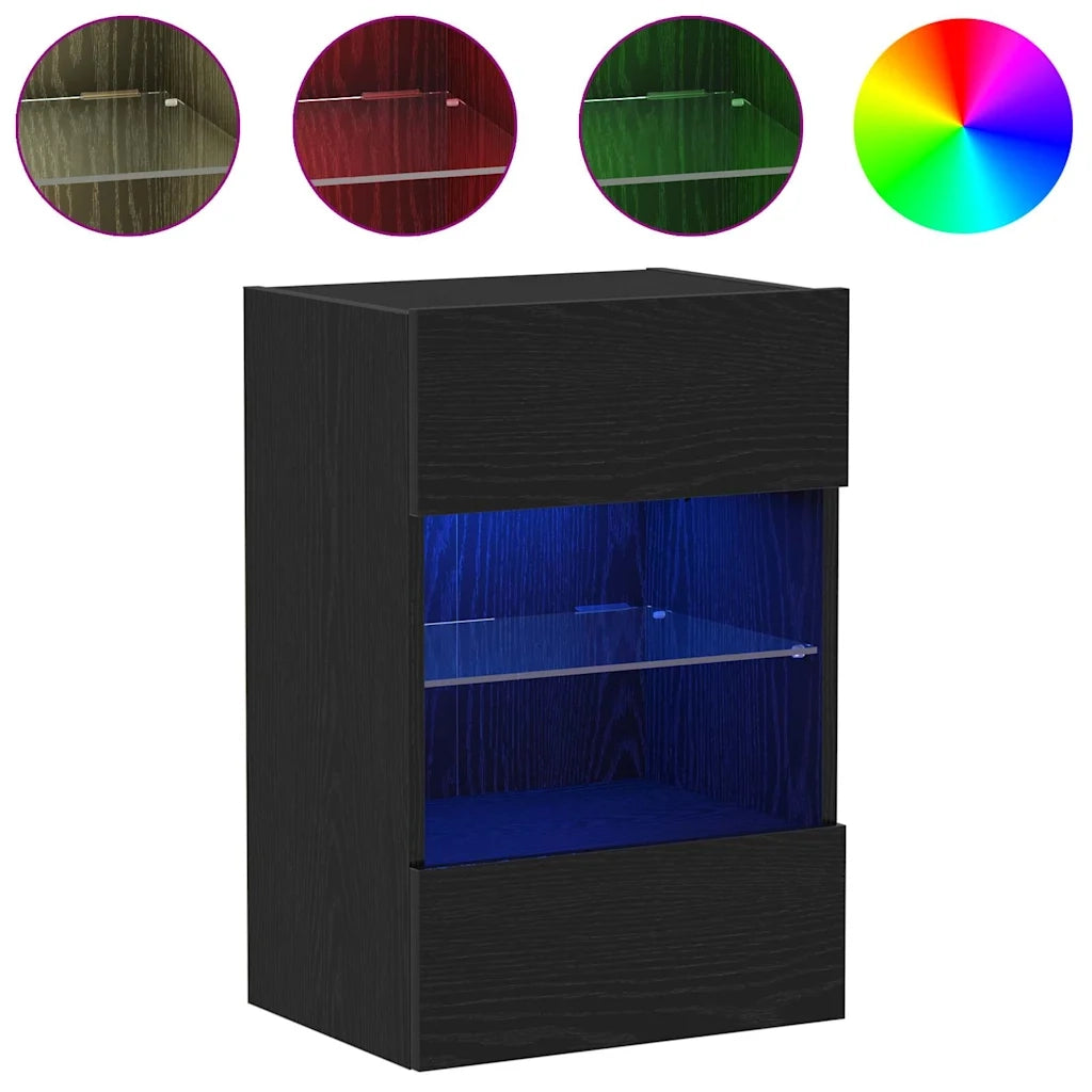 Set mobile TV Nero 40 x 30 x 60,5 cm Legno multistrato 863096
