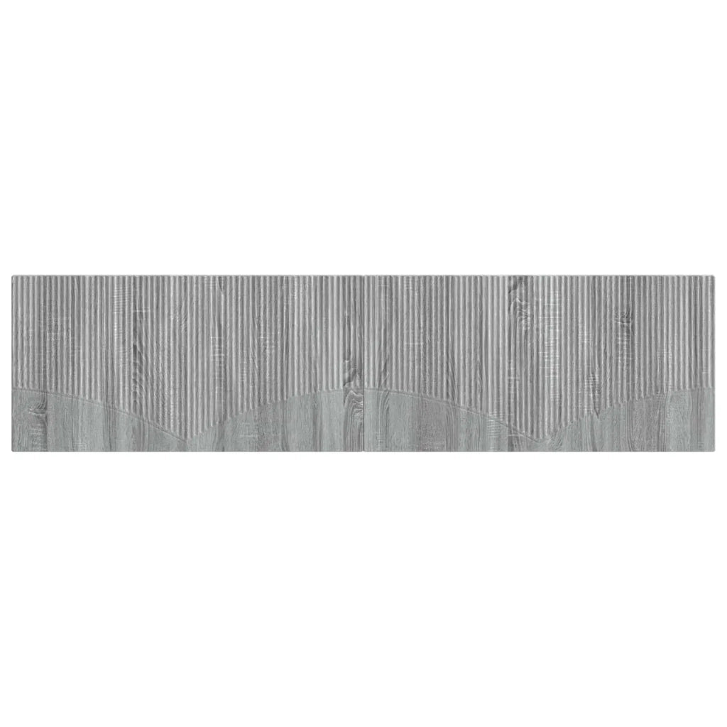 Testiera da Muro HOORN Sonoma grigio Legno ingegnerizzato 897371