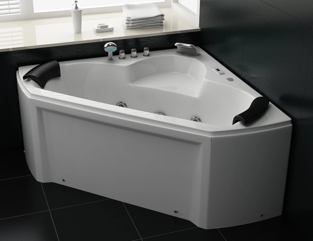 Vasca idromassaggio doppio cuscino 135x135x62cm Relpunt Prozia