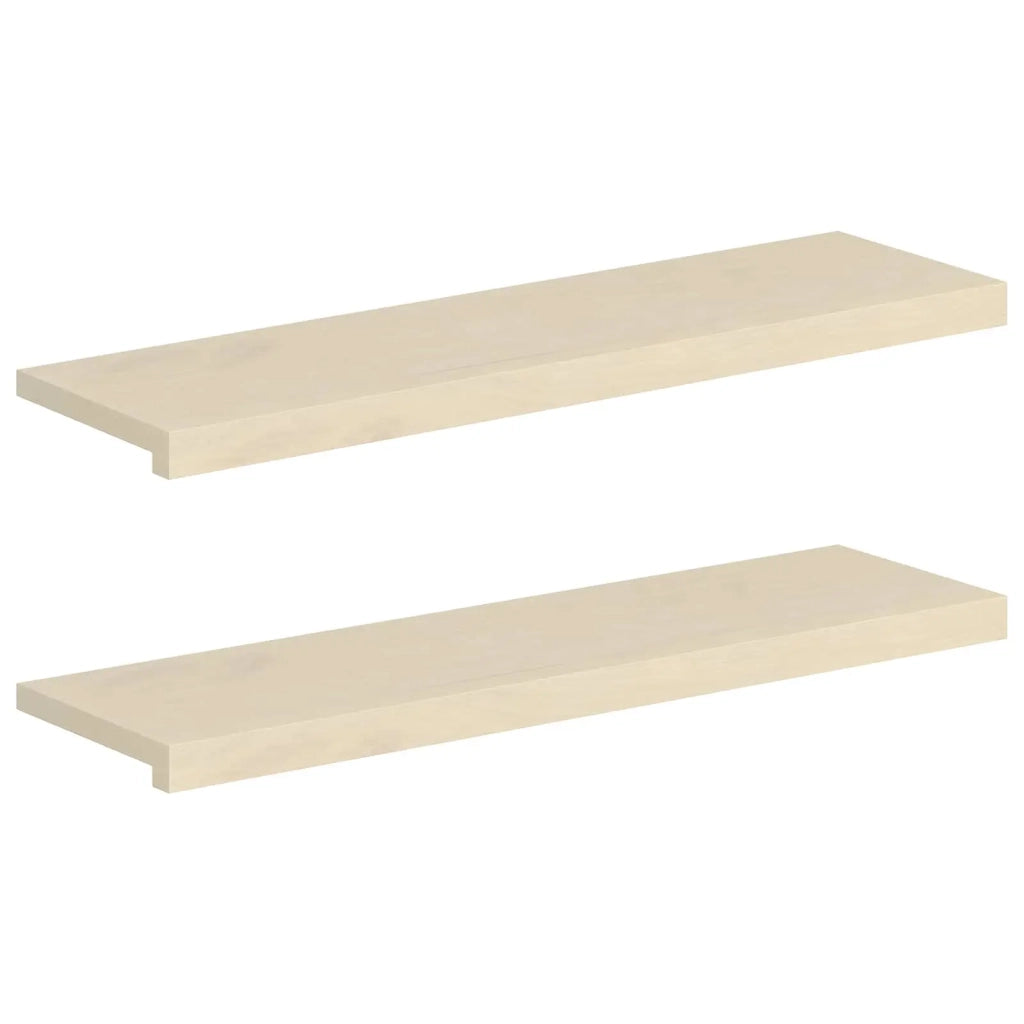 Gradini per Scale 2 pz 90 x 30 x 2 cm Bianco 3449269
