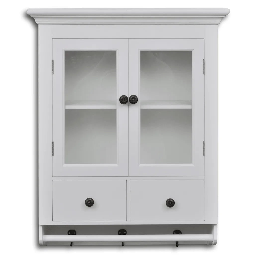 Pensile da Cucina in Legno con Anta in Vetro 241374