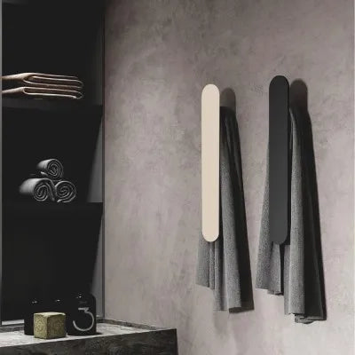 Scaldasalviette elettrico Ness 48 cm resina sabbia 40W in ceramica