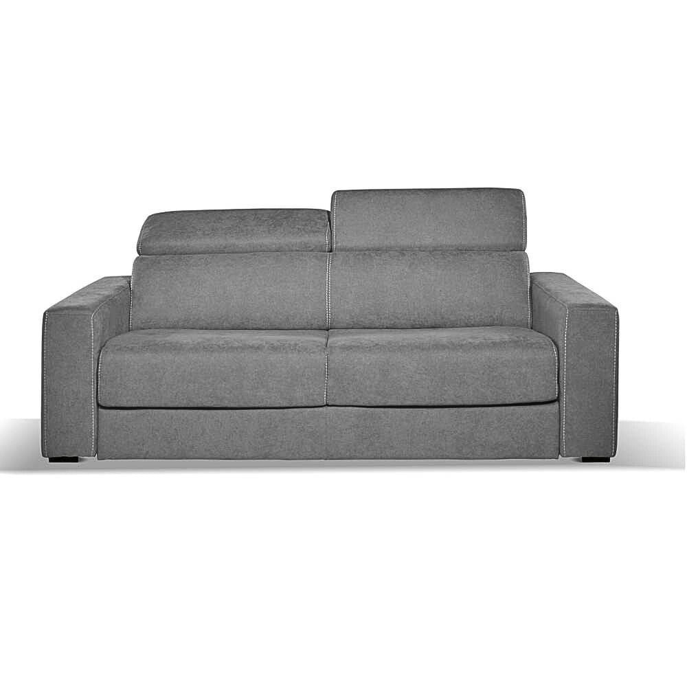 Divano letto 3 posti Crien tessuto Penelope22 grigio